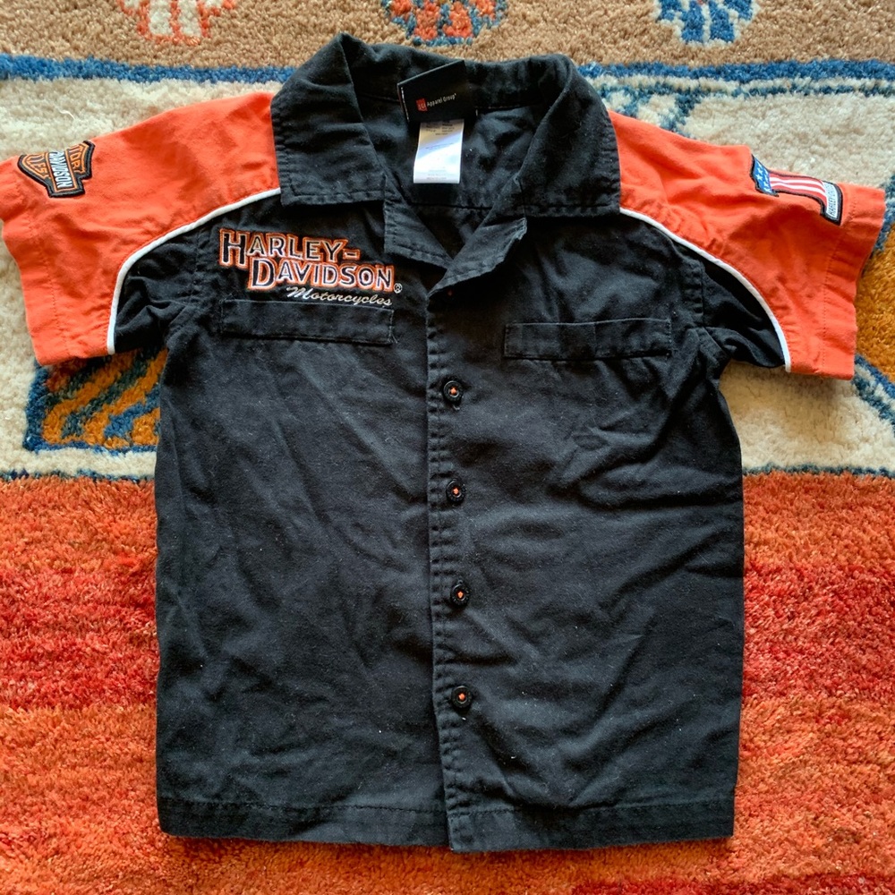 Harley Davidson Shirt Kids